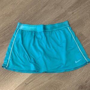 Nike Turquoise Blue Athletic Skort